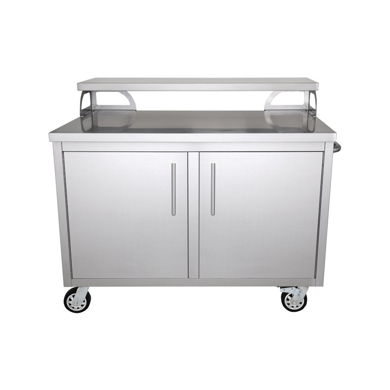 CasaNico Outdoor Kitchen Free Standing Bar Center Wayfair